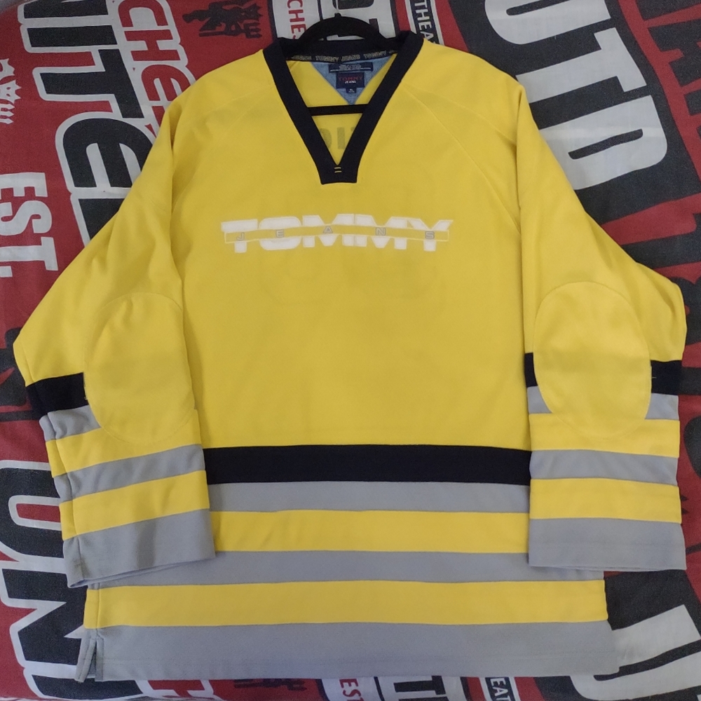 Tommy Hilfiger Hockey Jersey Vintage XL